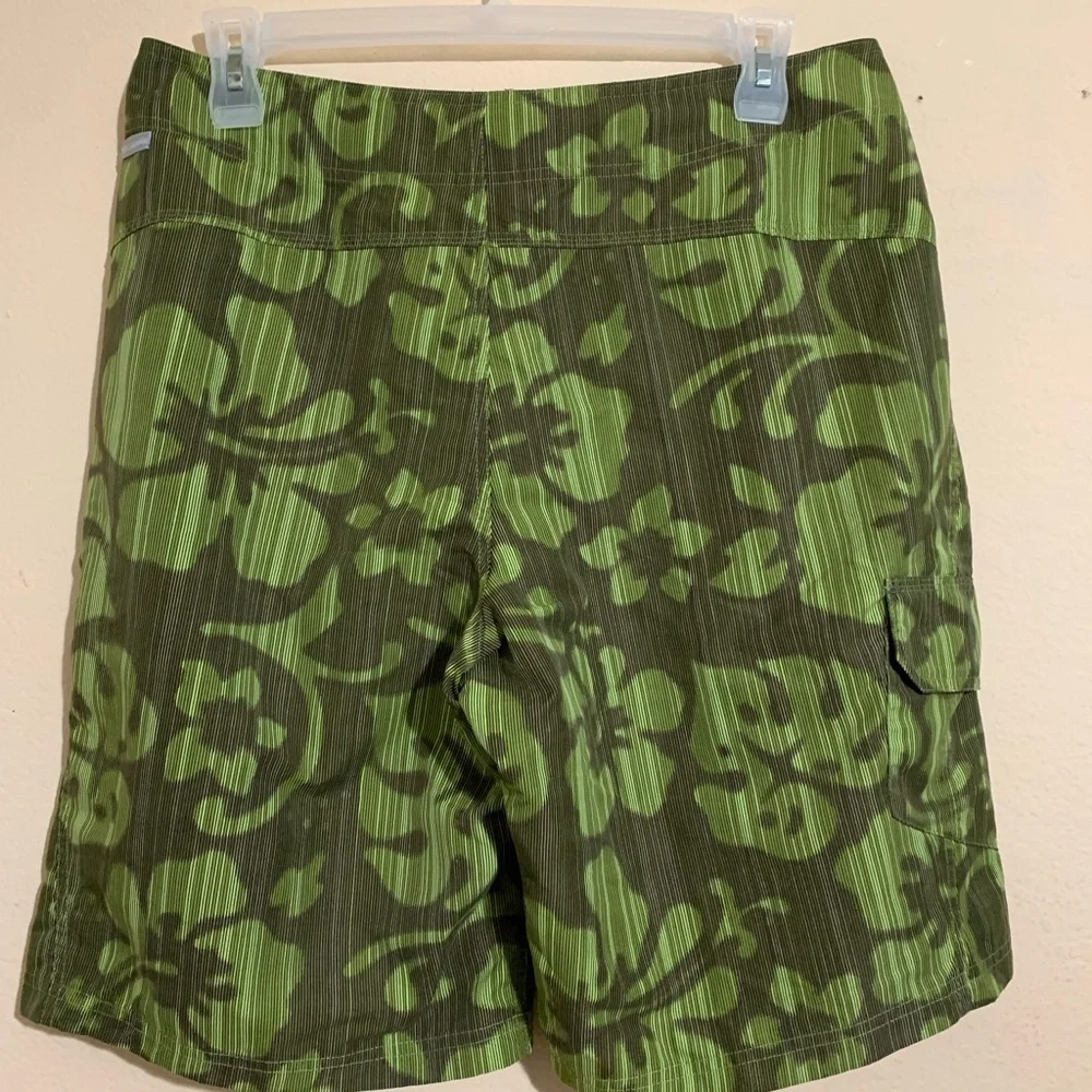 Columbia Men's 34 Tropical Floral Unlined Board Shorts Swim Trunks